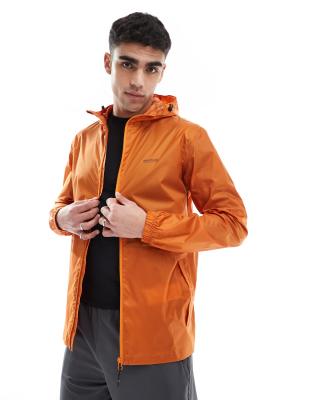Regatta Men's Pack-It III Waterproof Jacket in Orange-Copper