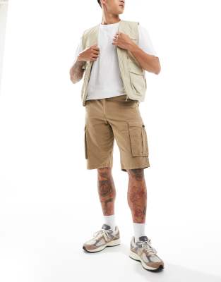 Regatta Men's Shorebay Vintage Look Cargo Shorts in Brown - view 1