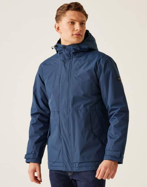 Regatta Men's Sterlings IV Waterproof Jacket in Blue - view 1