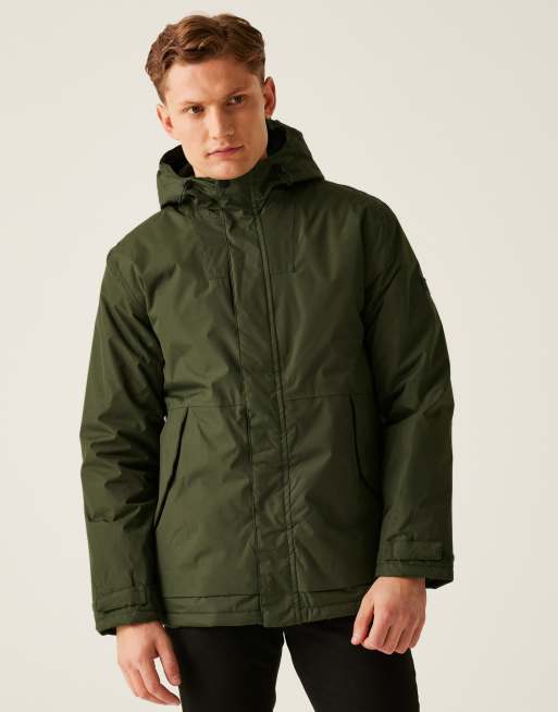 Regatta Men's Sterlings IV Waterproof Jacket in Green