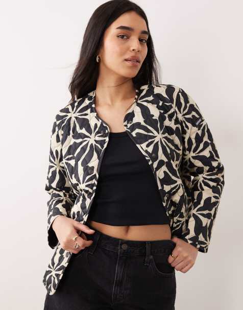 Regatta Mira quilted jacket in abstract floral - view 1