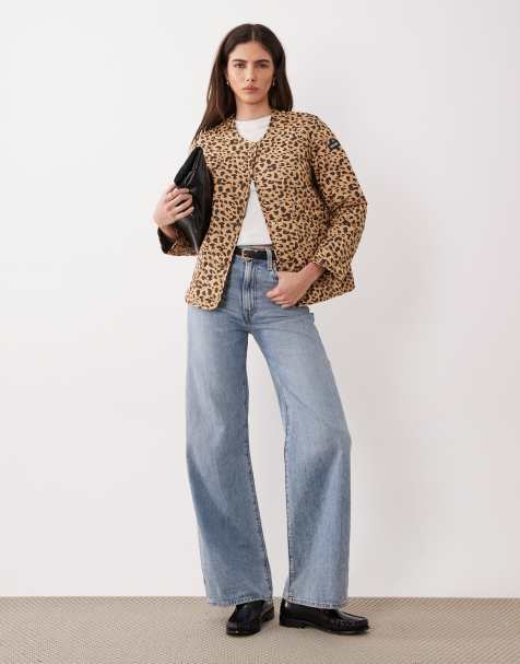 Regatta Mira quilted jacket in abstract leopard spot