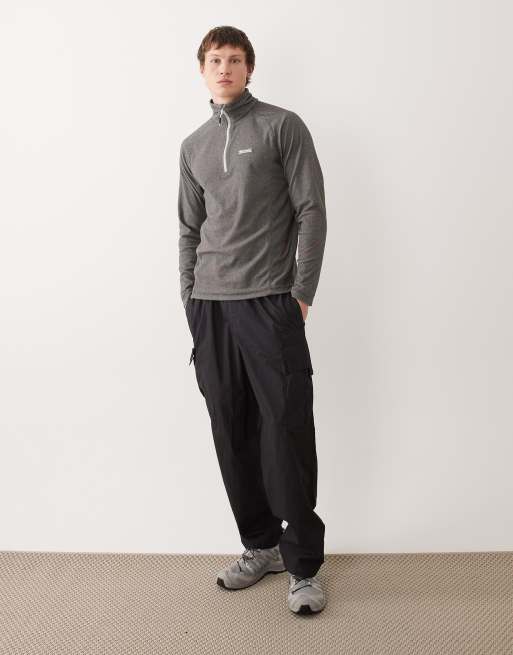 Regatta Montes lightweight half zip fleece in light steel, 2 of 5
