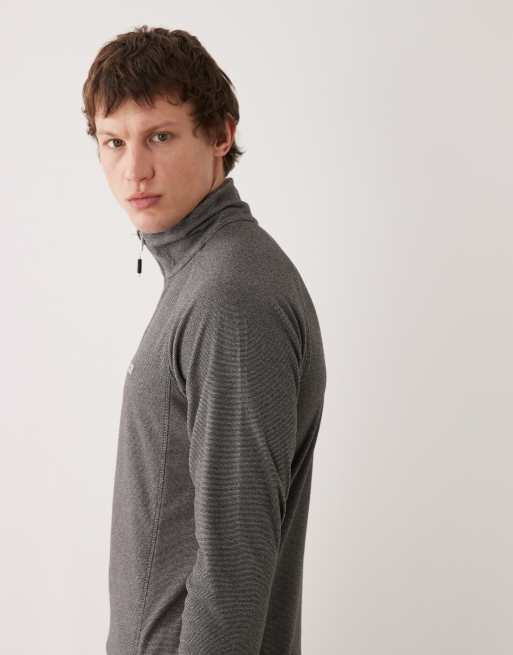 Regatta Montes lightweight half zip fleece in light steel, 4 of 5