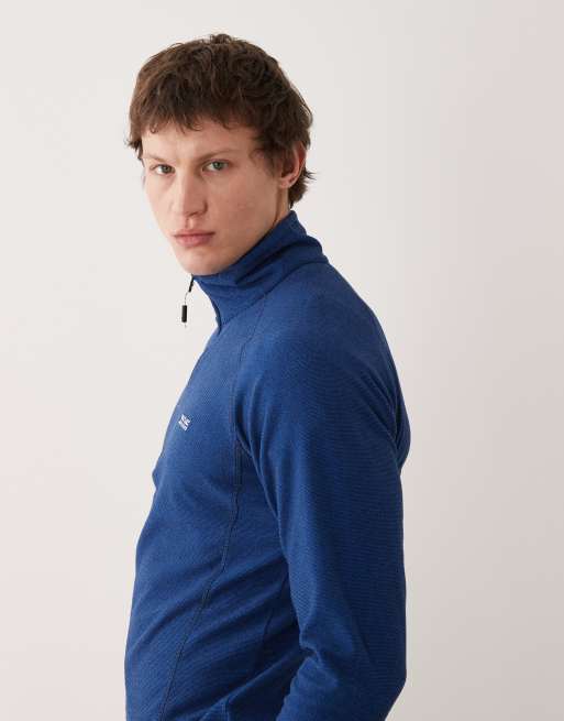 Regatta Montes lightweight half zip fleece in olympian blue, 4 of 5