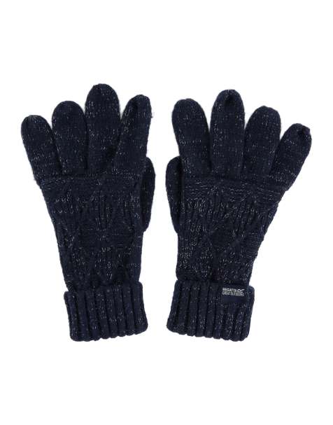 Regatta Multimix soft knit gloves in navy - view 1