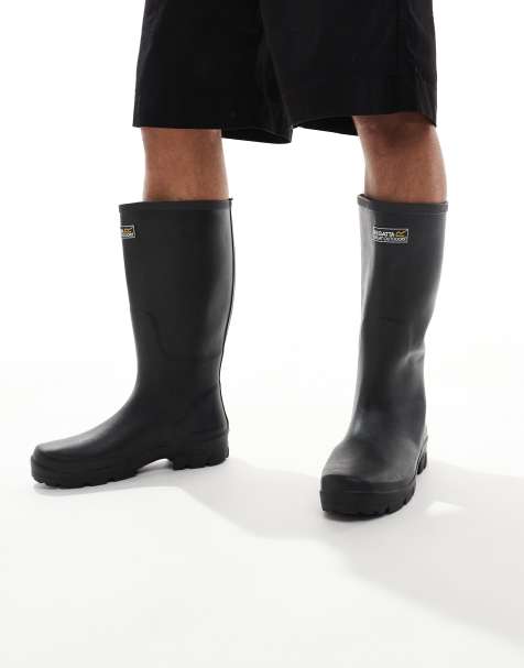 Regatta – Mumford II – Gummistiefel für Herren in Schwarz - view 1