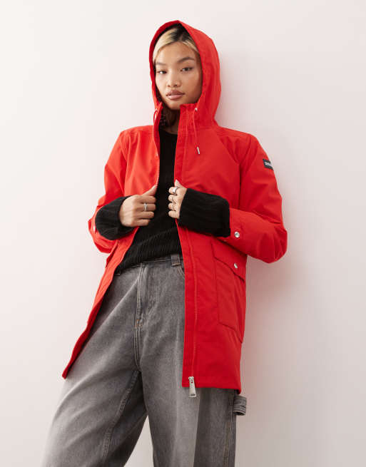 Regatta Navaeh waterproof jacket in red