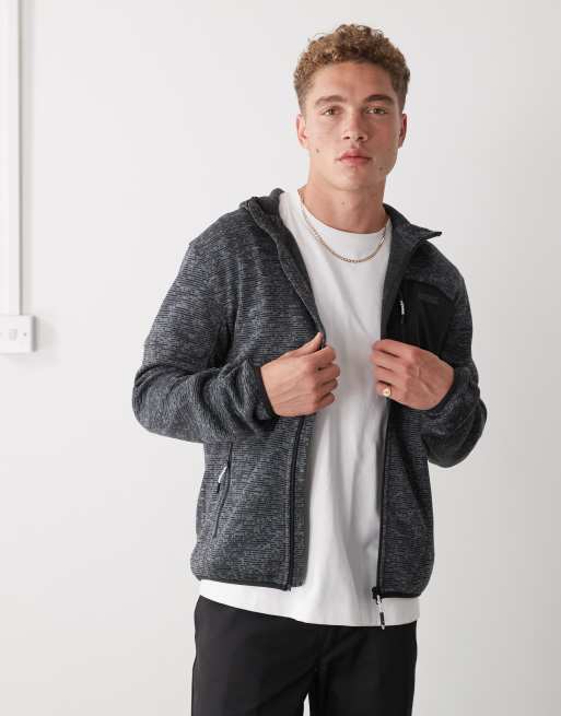 Regatta - Newhill - Fleece met capuchon in grijs