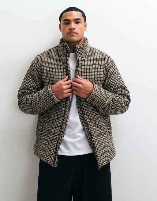 Regatta Nyborg quilted jacket in white pepper houndstooth, 2 of 5