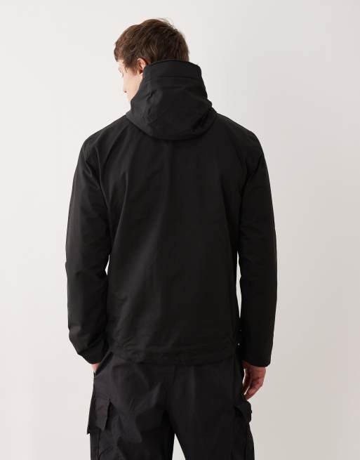 Regatta - Oakhowe - Veste imperméable à capuche - Noir, 3 de 5
