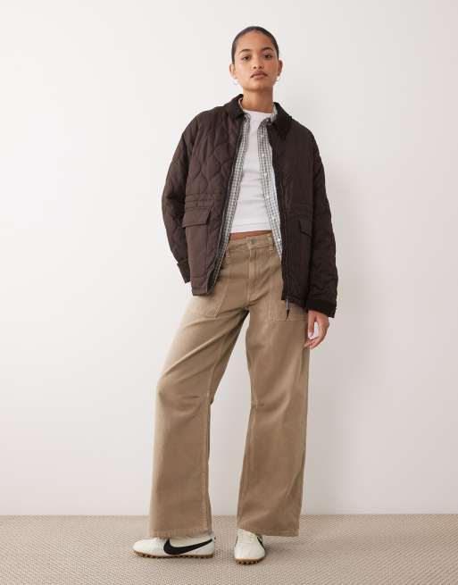 Regatta Onion‑quilted amira jacket in dark chocolate, 3 of 4