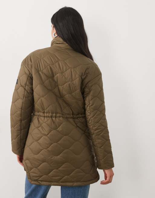 Regatta Onion‑quilted gaia jacket in bark green, 4 of 4