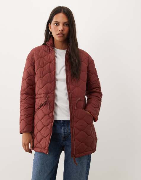 Regatta Onion‑quilted gaia jacket in dark cherry - view 1