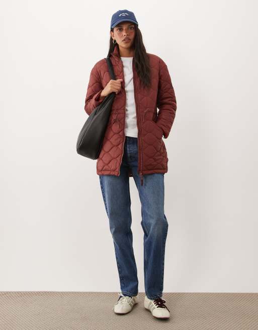 Regatta Onion‑quilted gaia jacket in dark cherry, 2 of 4