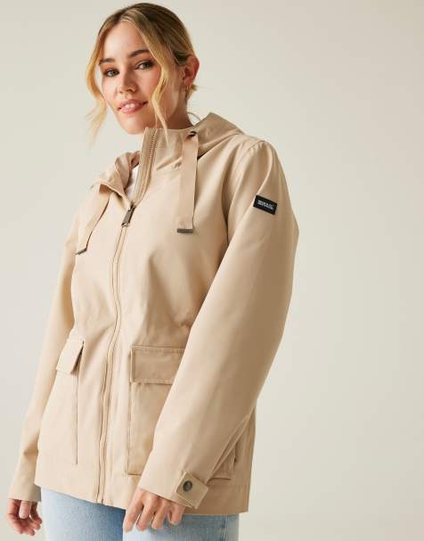 Regatta Otilie waterproof jacket in creamwhite - view 1