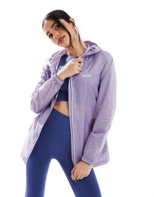 Regatta - Pack-It III - Wasserdichte Regenjacke für Damen in Lila