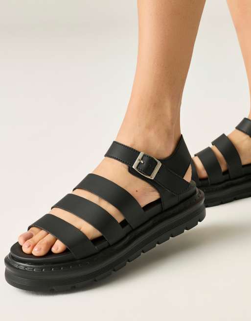 Regatta Porto sandals in black, 3 of 4