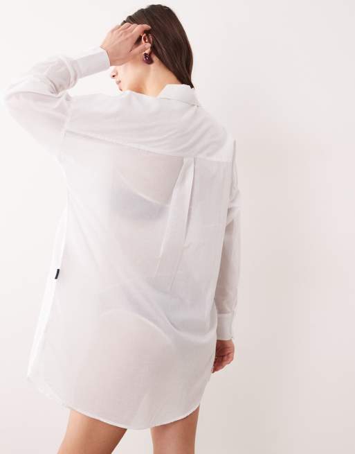 Regatta Prena beach cover up in white, 3 of 4
