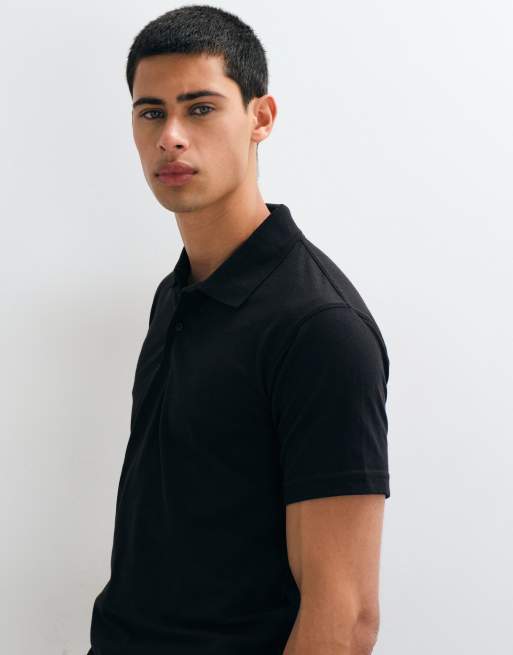 Regatta Pro 50/50 pique polo in black, 2 of 5