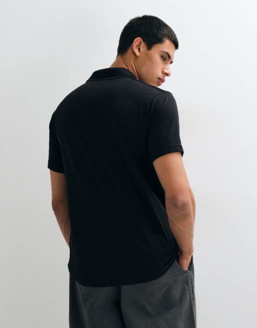 Regatta Pro 50/50 pique polo in black, 3 of 5