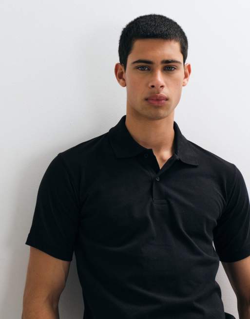 Regatta Pro 50/50 pique polo in black, 4 of 5