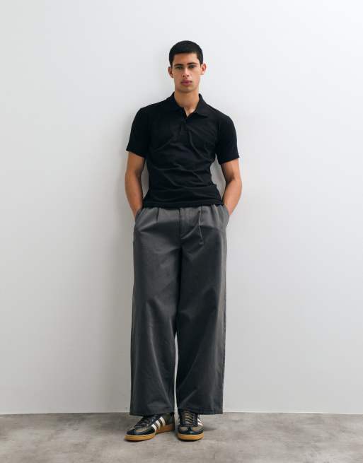 Regatta Pro 50/50 pique polo in black, 5 of 5