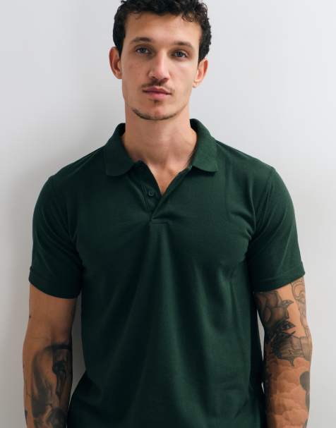 Regatta Pro 50/50 pique polo in bottle green
