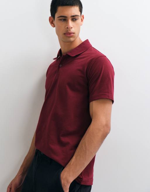 Regatta Pro 50/50 pique polo in burgundy, 2 of 5