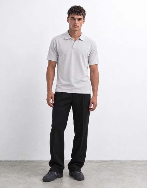 Regatta Pro 50/50 pique polo in heather grey, 7 of 8