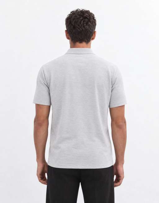 Regatta Pro 50/50 pique polo in heather grey, 8 of 8