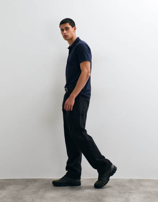 Regatta Pro 50/50 pique polo in navy, 5 of 5
