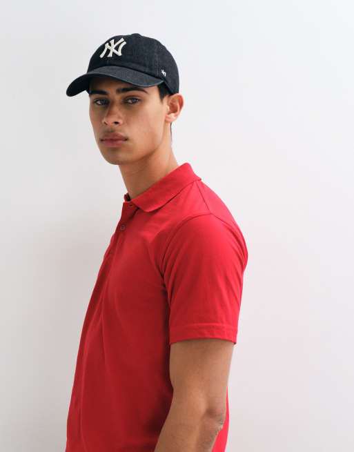 Regatta Pro 50/50 pique polo in red, 4 of 5