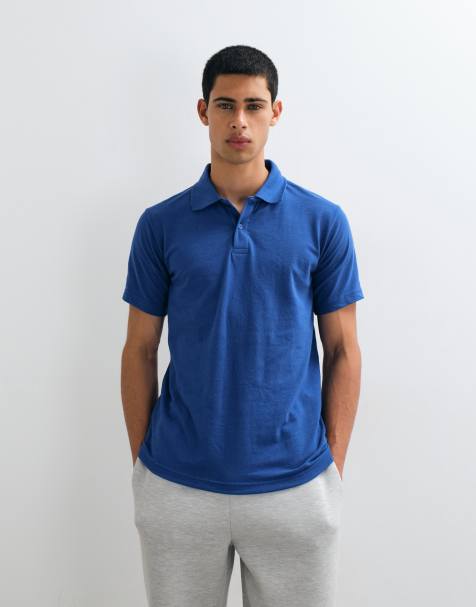 Regatta Pro 50/50 pique polo in royal blue - view 1