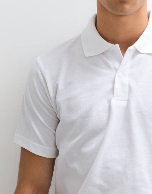 Regatta Pro 50/50 pique polo in white, 3 of 5