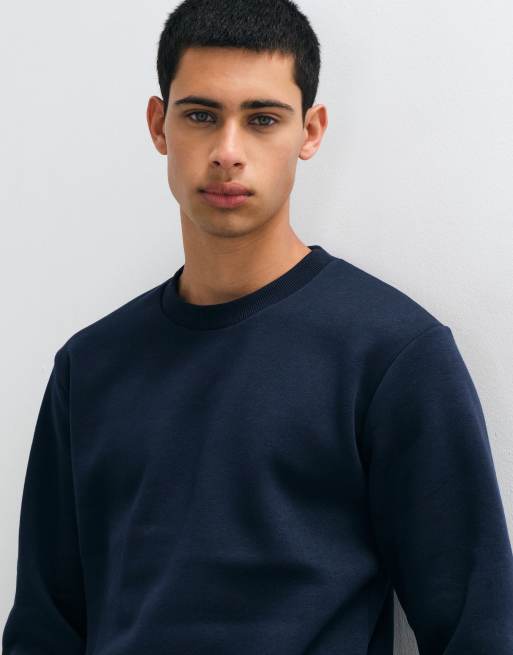 Regatta Pro crew neck sweatshirt in navy, 4 of 5