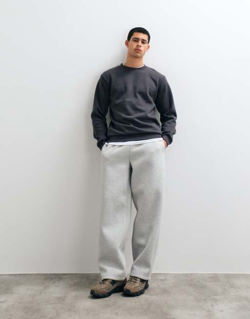Regatta Pro crew neck sweatshirt in solid grey, 2 of 5