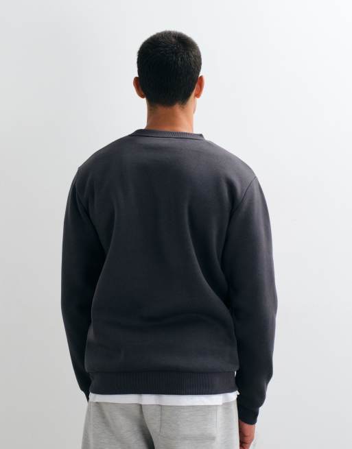 Regatta Pro crew neck sweatshirt in solid grey, 3 of 5