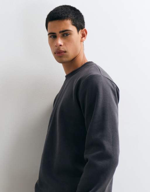 Regatta Pro crew neck sweatshirt in solid grey, 4 of 5