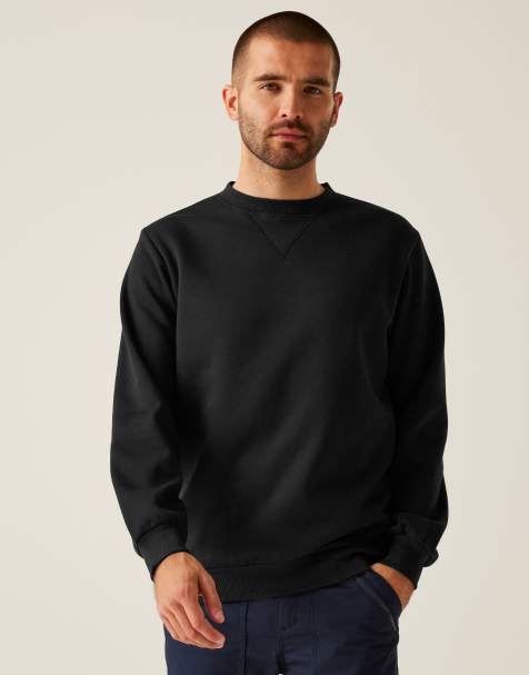Regatta Pro crewneck sweatshirt in black