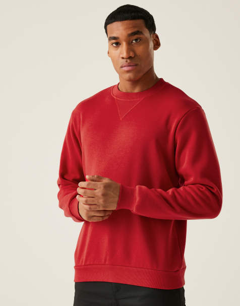 Regatta Pro crewneck sweatshirt in classic red - view 1