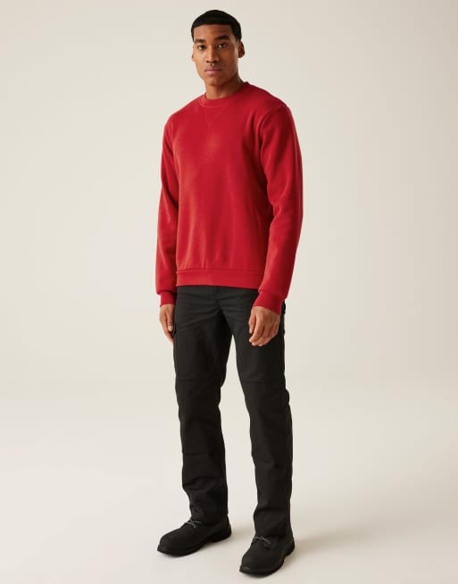 Regatta Pro crewneck sweatshirt in classic red, 2 of 4