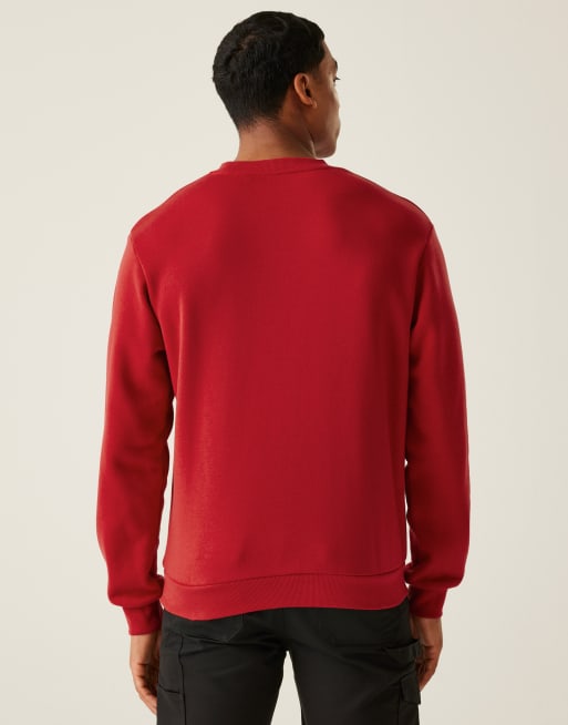 Regatta Pro crewneck sweatshirt in classic red, 4 of 4