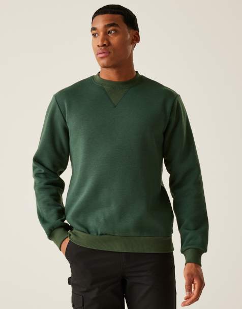 Regatta Pro crewneck sweatshirt in dark green