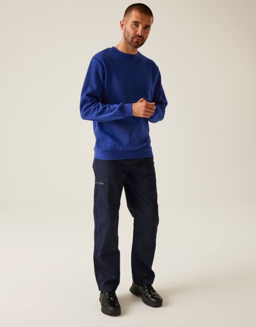 Regatta Pro crewneck sweatshirt in new royal, 4 of 4