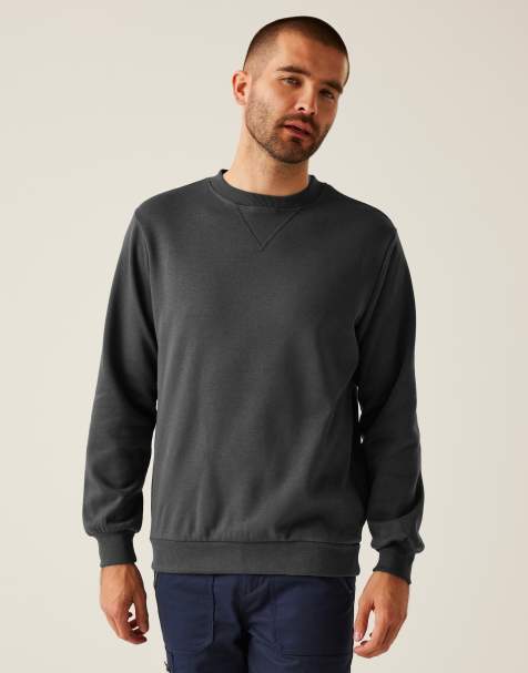 Regatta Pro crewneck sweatshirt in seal grey - view 1