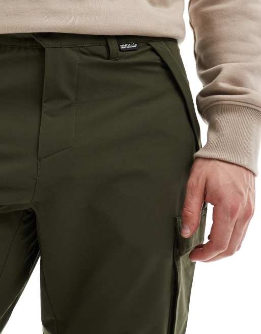 Regatta - Questra - Pantaloni cargo kaki, 3 di 5