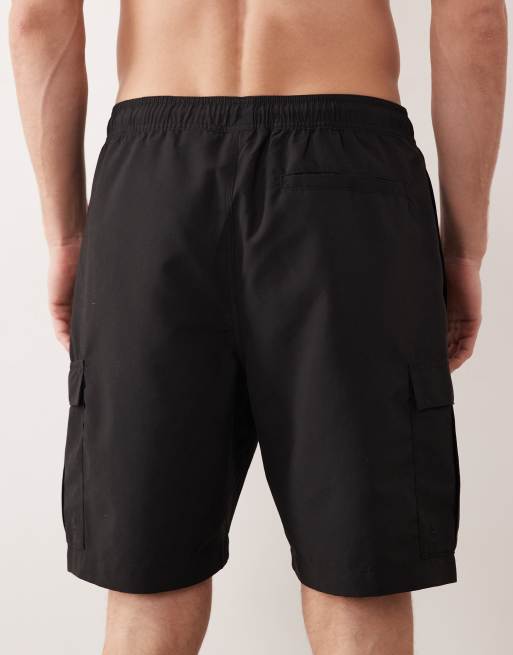 Regatta Quick-dry lightweight blanmont swim shorts in black, 5 of 5