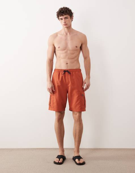 Regatta Quick-dry lightweight blanmont swim shorts in brick - view 1