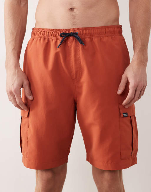 Regatta Quick-dry lightweight blanmont swim shorts in brick, 5 of 5